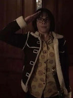 Julia Rehwald One Piece S02 sherpa jacket