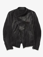 Julius Black Leather Jacket