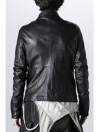 Julius Black Leather Jacket