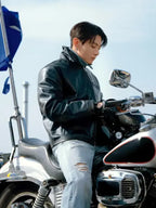 Jungkook Calvin Klein Leather Jacket