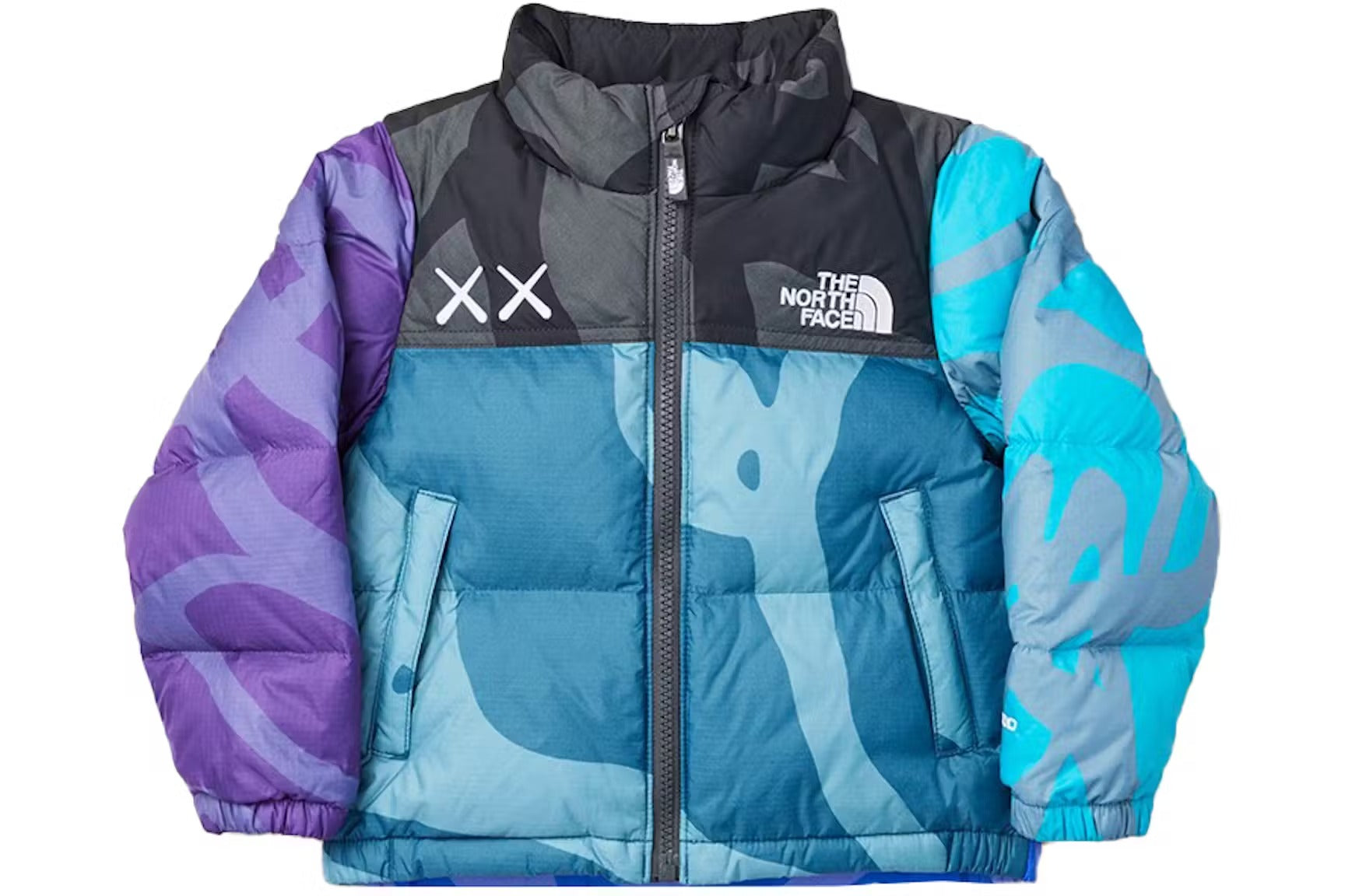 KAWS x The North Face Youth Nuptse Jacket