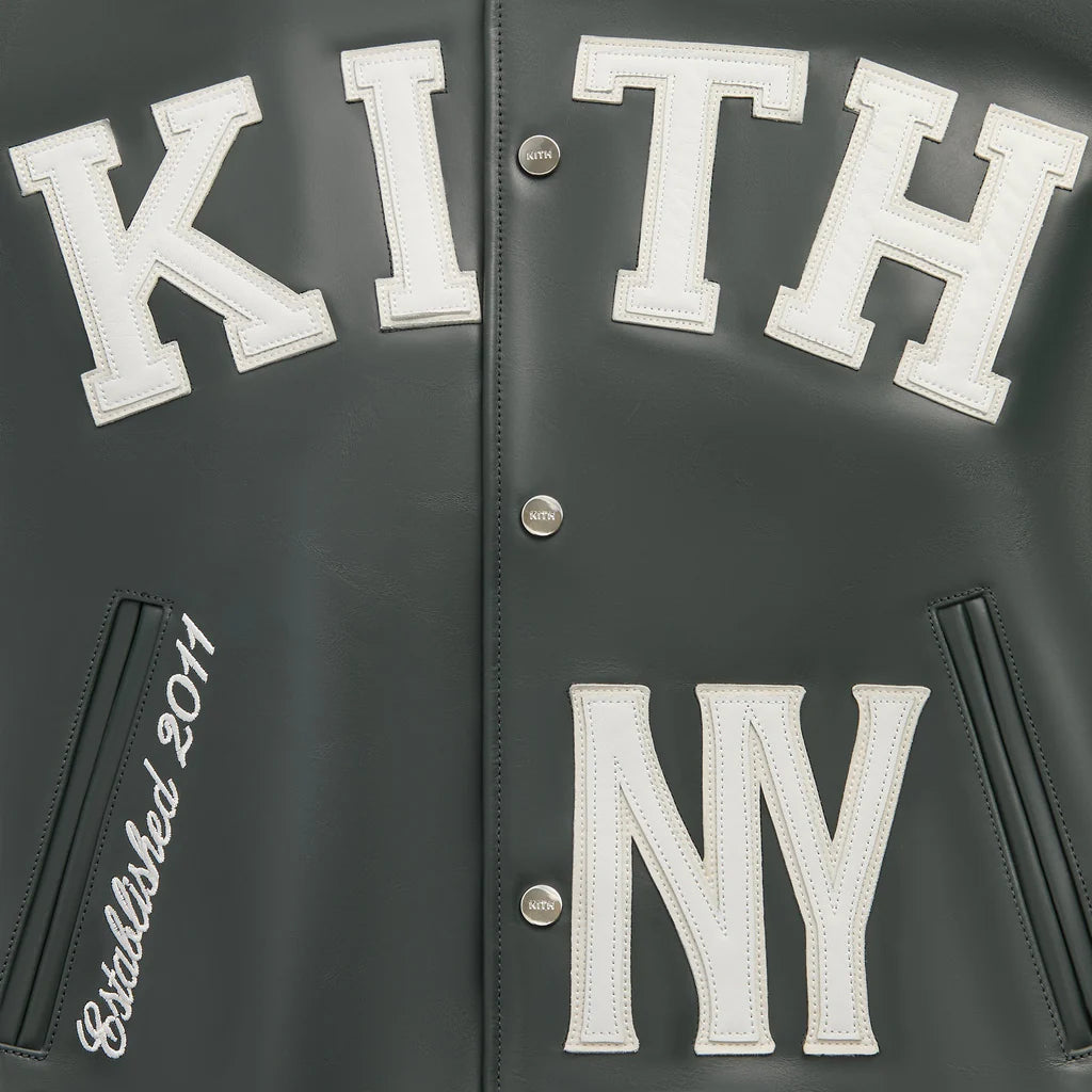 Kith Leather Varsity Jacket
