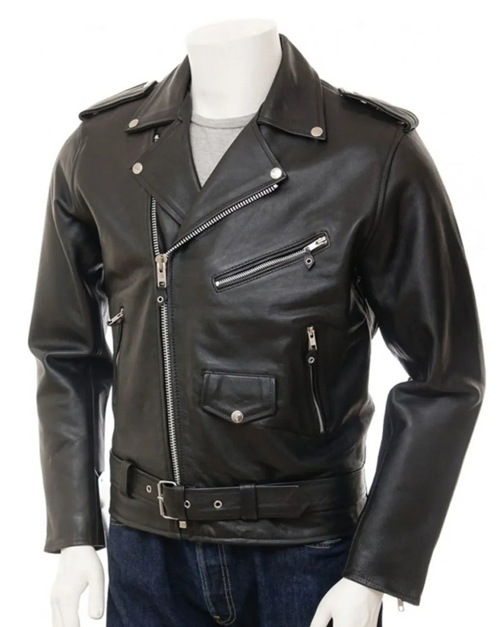 Kanye West Leather Motorcycle Jacket