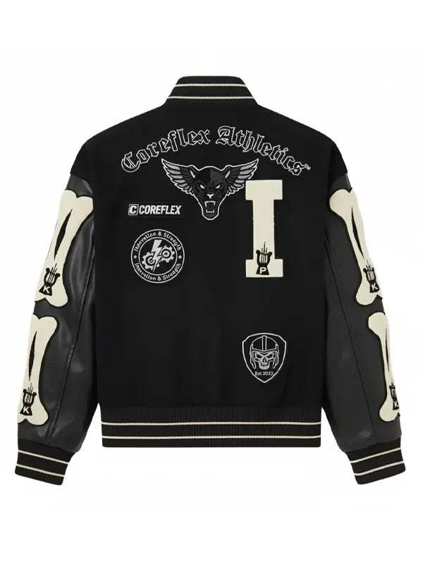 Kapital Varsity Jacket Black