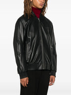 Karl Lagerfeld Leather Jacket For Sale