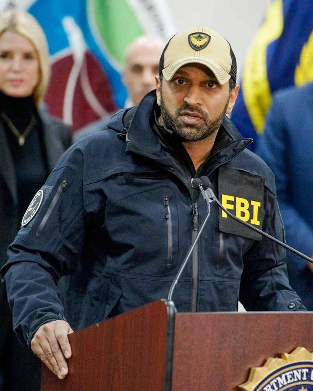 Kash Patel FBI Jacket
