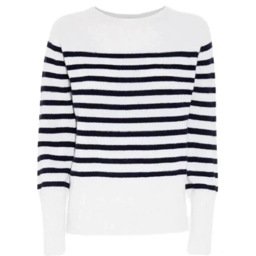 Premium Kate Middleton Striped Sweater For Women Zing Apparel