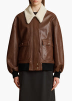 Khaite-Shellar-Jacket-Brown