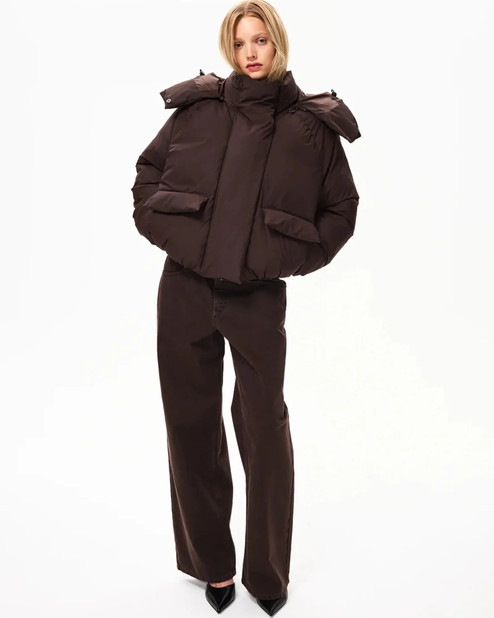 Khy-Dark-Brown-Puffer-Jacket