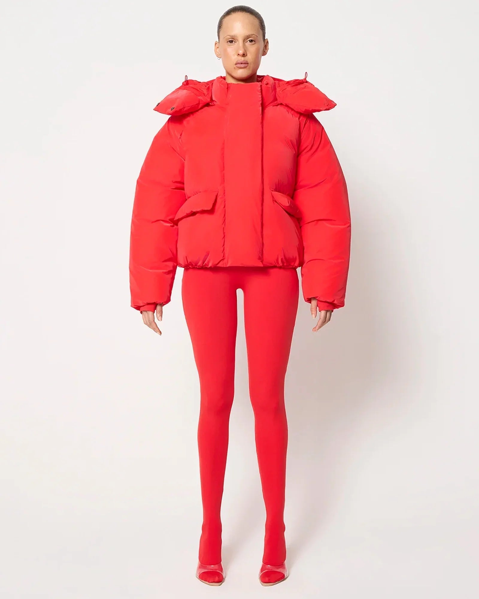 Khy-Red-Puffer-Jacket
