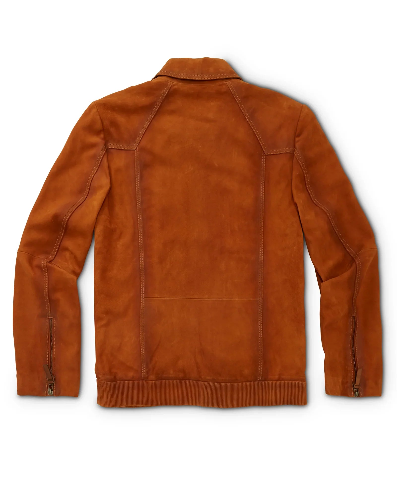 King Ranch Suede Bomber Jacket For Sale