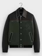 Kith-Leather-Combo-Varsity-Jacket