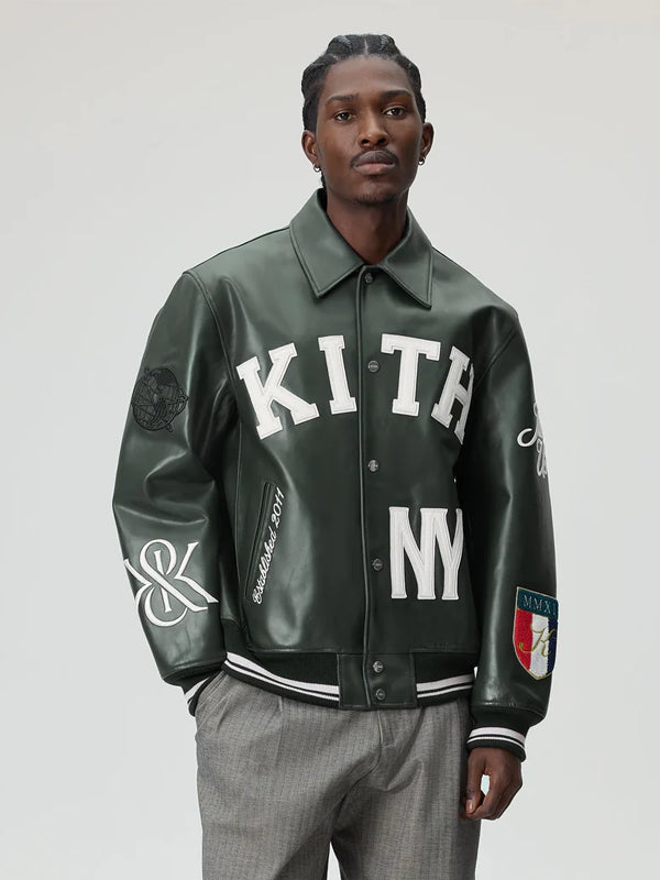 Kith-Varsity-Leather-Jacket