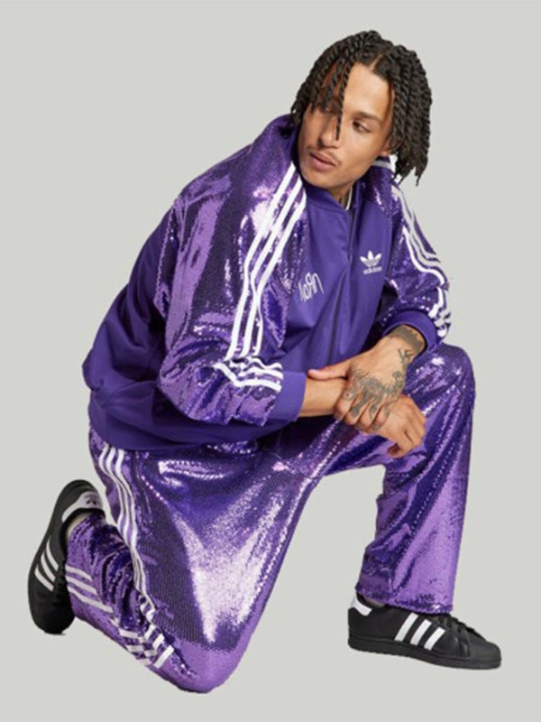 KoRn-x-Adidas-Purple-Sequin-Tracksuit