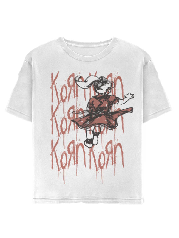 Korn-Follow-The-Leader-Logo-Drip-T-Shirt