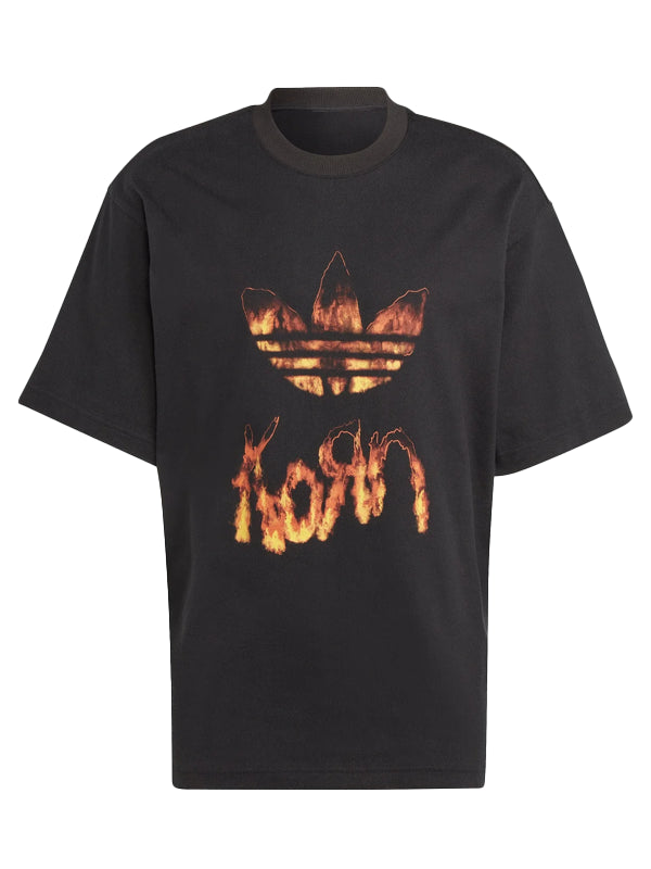 Korn-x-Adidas-Burning-Logo-T-Shirt