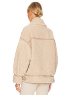LAMARQUE-Badu-Faux-Shearling-Jacket-Back