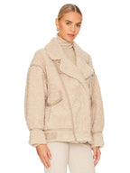 LAMARQUE-Badu-Oversized-Faux-Shearling-Jacket-Beige