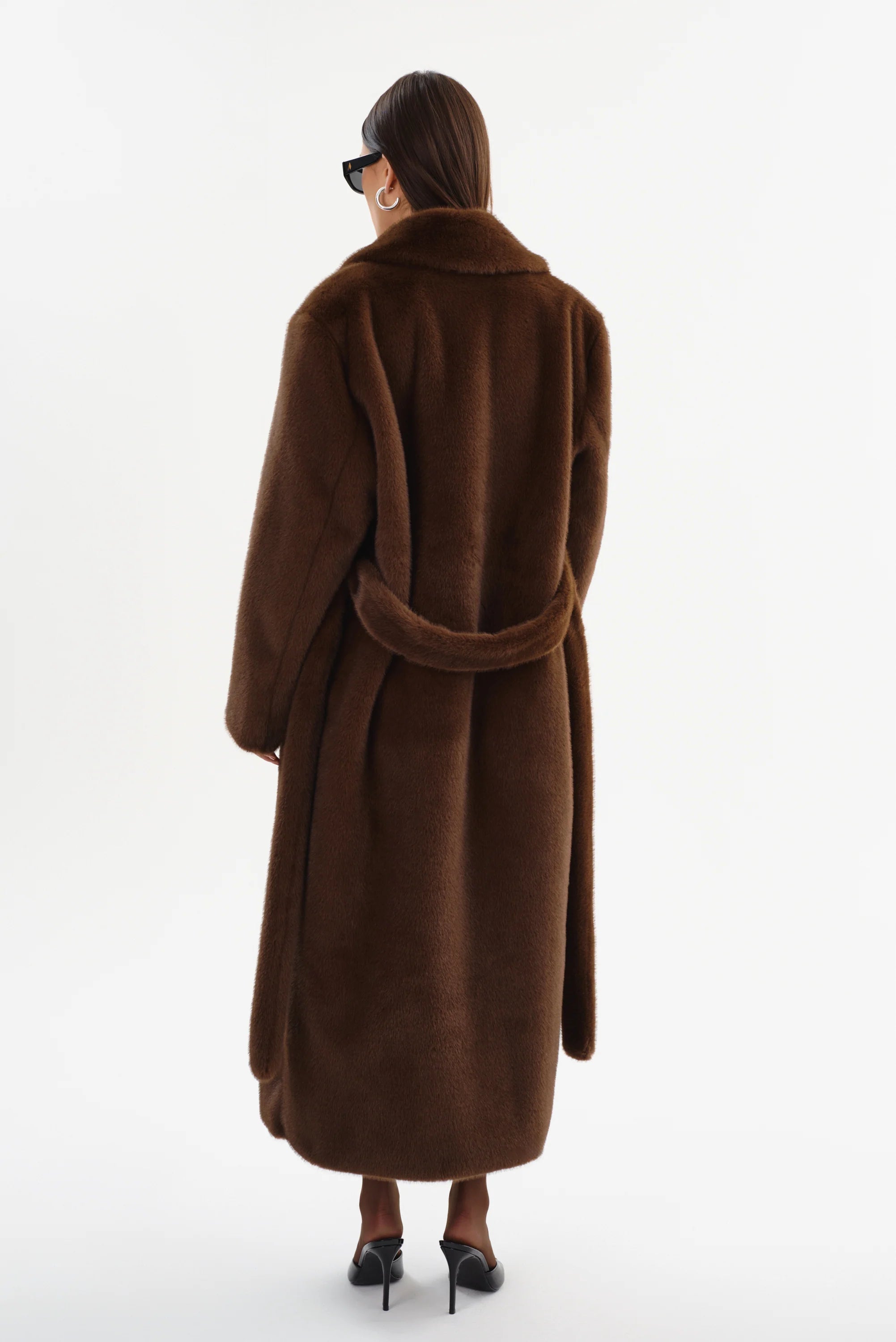 LAMARQUE-Darelle-Faux-Fur-Maxi-Coat-Back