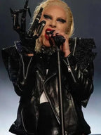 Lady-Gaga-The-Chromatica-Ball-Black-Leather-Jacket