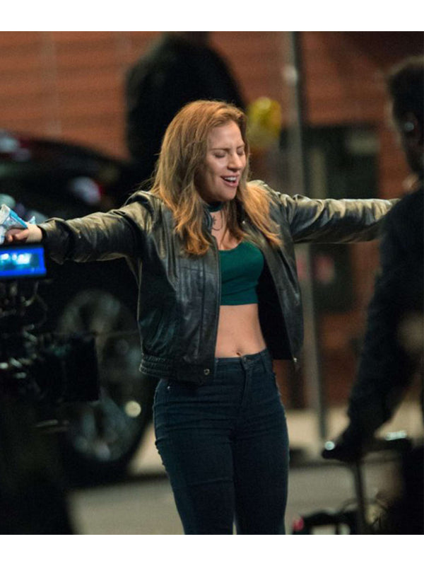 Lady Gaga Ally A Star Is Born Leather Jacket