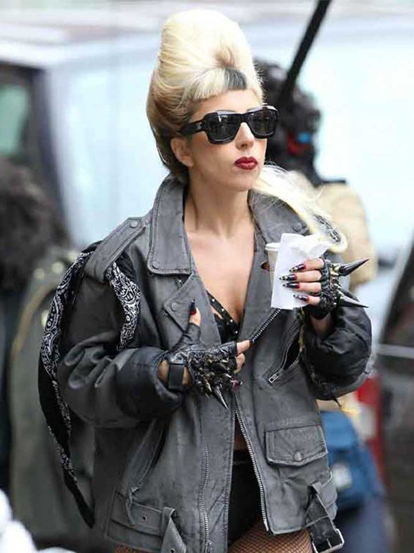 Lady Gaga Filming HBO Special Jacket