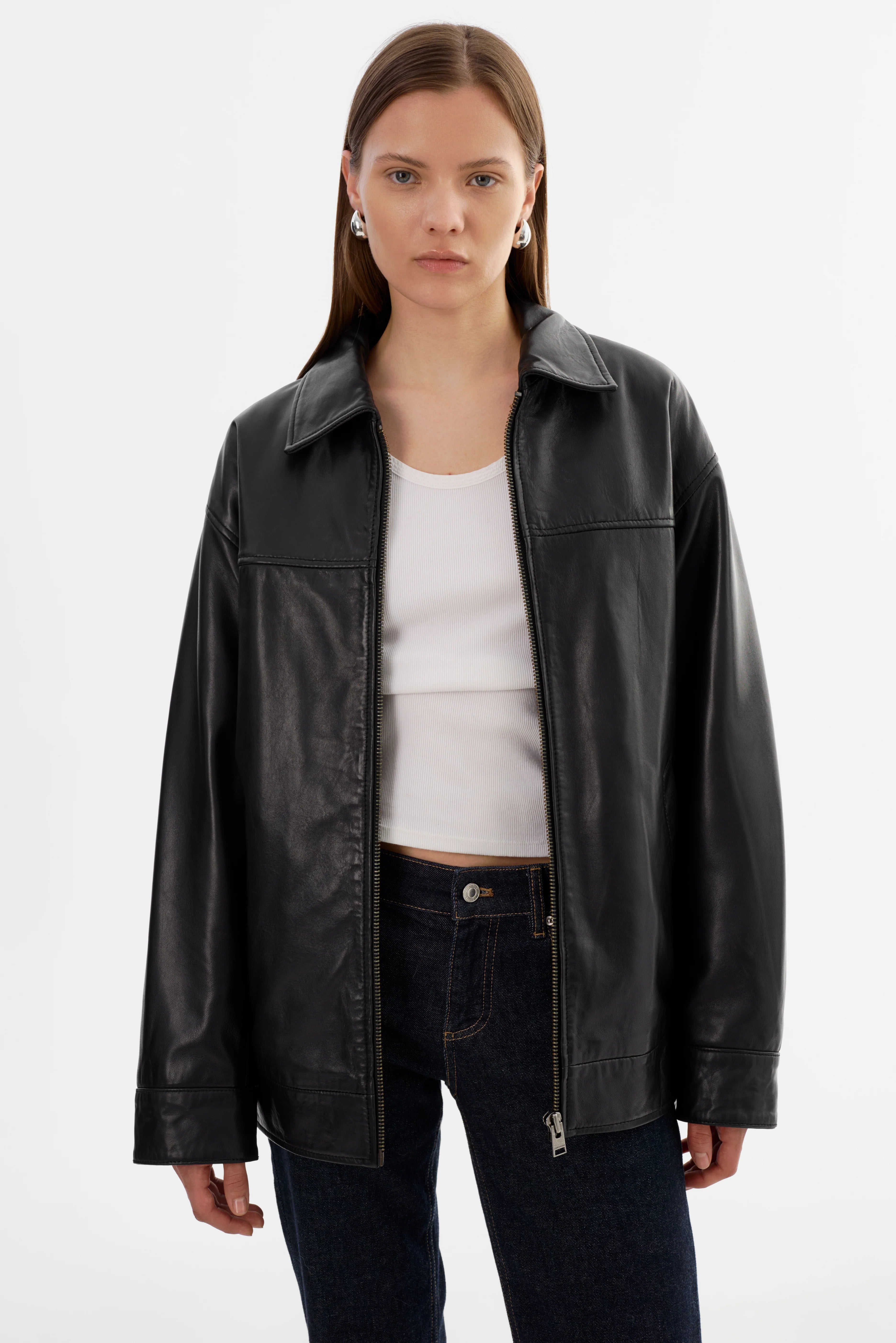 Lamarque-Theia-Oversized-Leather-Bomber-Jacket