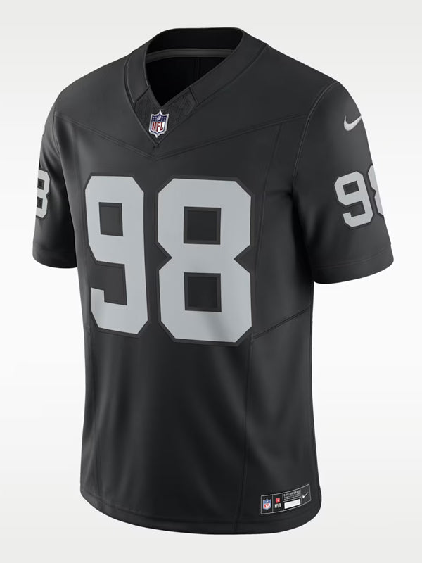 Las-Vegas-Raiders-Maxx-Crosby-Nike-Black-Jersey