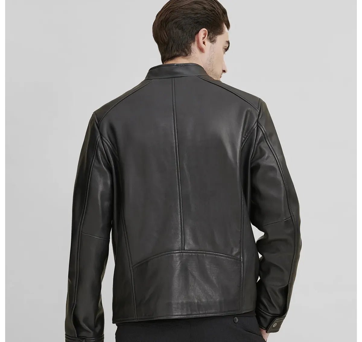 Leather Jacket With Zippers