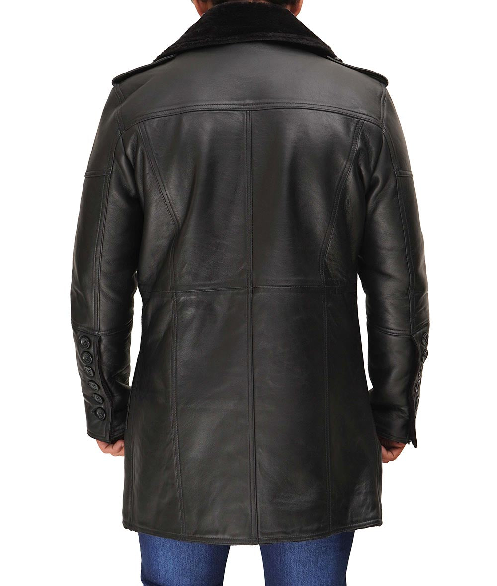 Leather Blazer Men Zing Apparel