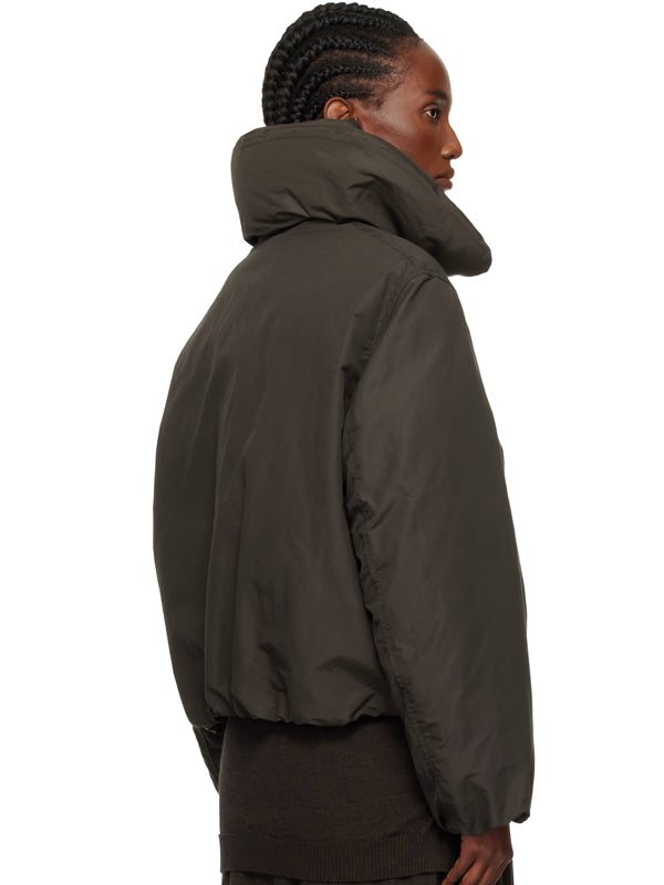 Lemaire-Short-Puffer-Blouson-Down-Brown-Jacket-Back