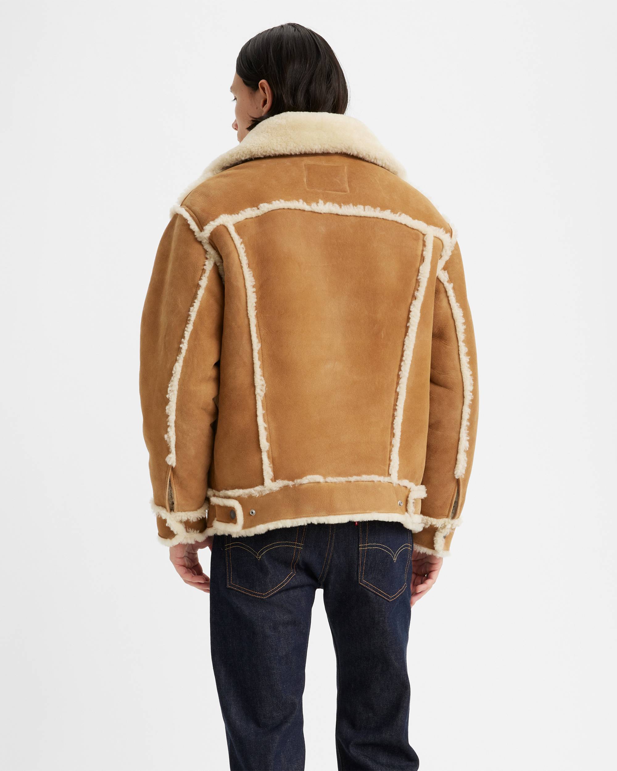 Levi’s Shearling Trucker Jacket – classic denim style