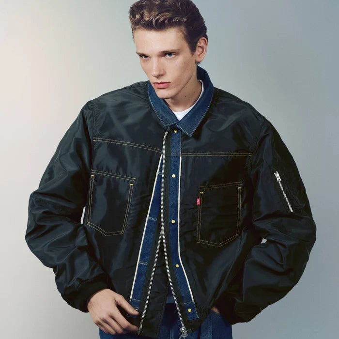 Levi’s_x_Sacai_Men’s_Nylon_Twill_Blouson_Jacket