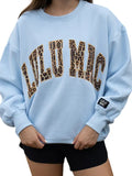 Light Blue Lulu Mac Sweatshirt