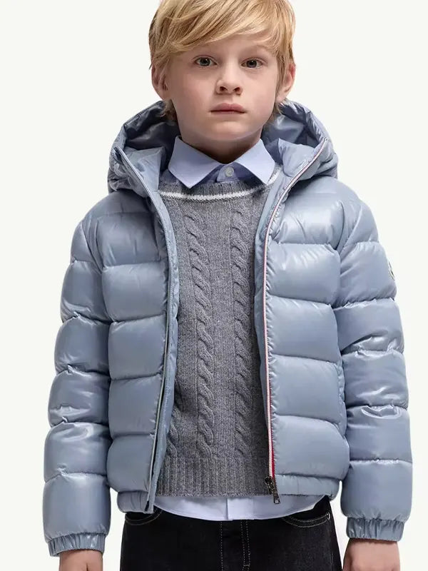 Light Blue Moncler Jacket