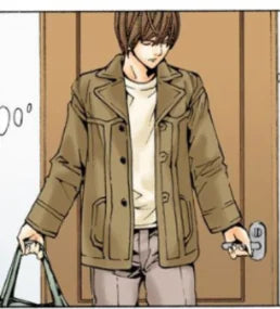 Light Yagami Brown Jacket