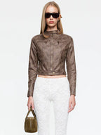 Lioness-Bella-Moto-Jacket-In-Brown