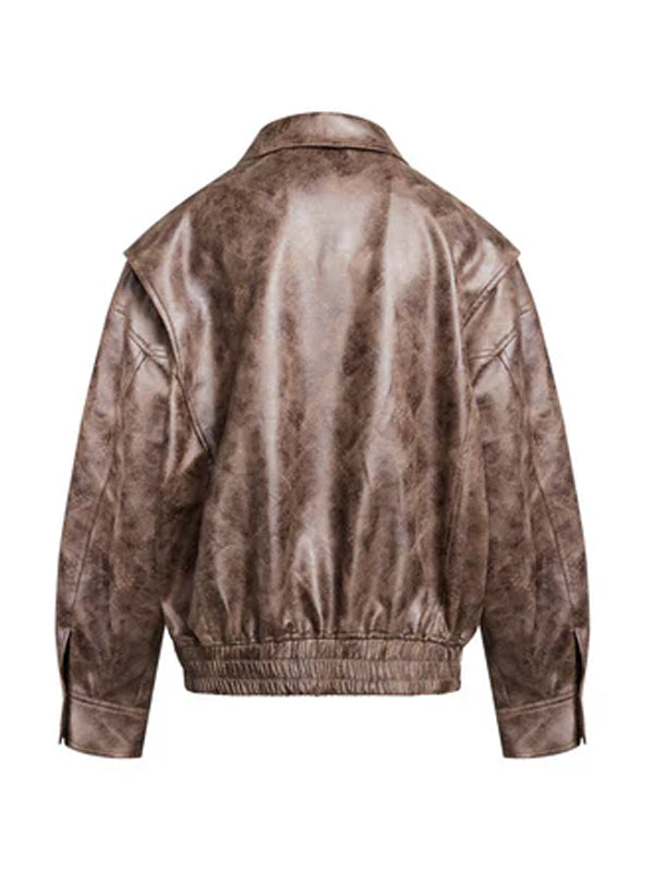 Lioness-Kenny-Brown-Leather-Jacket-Back