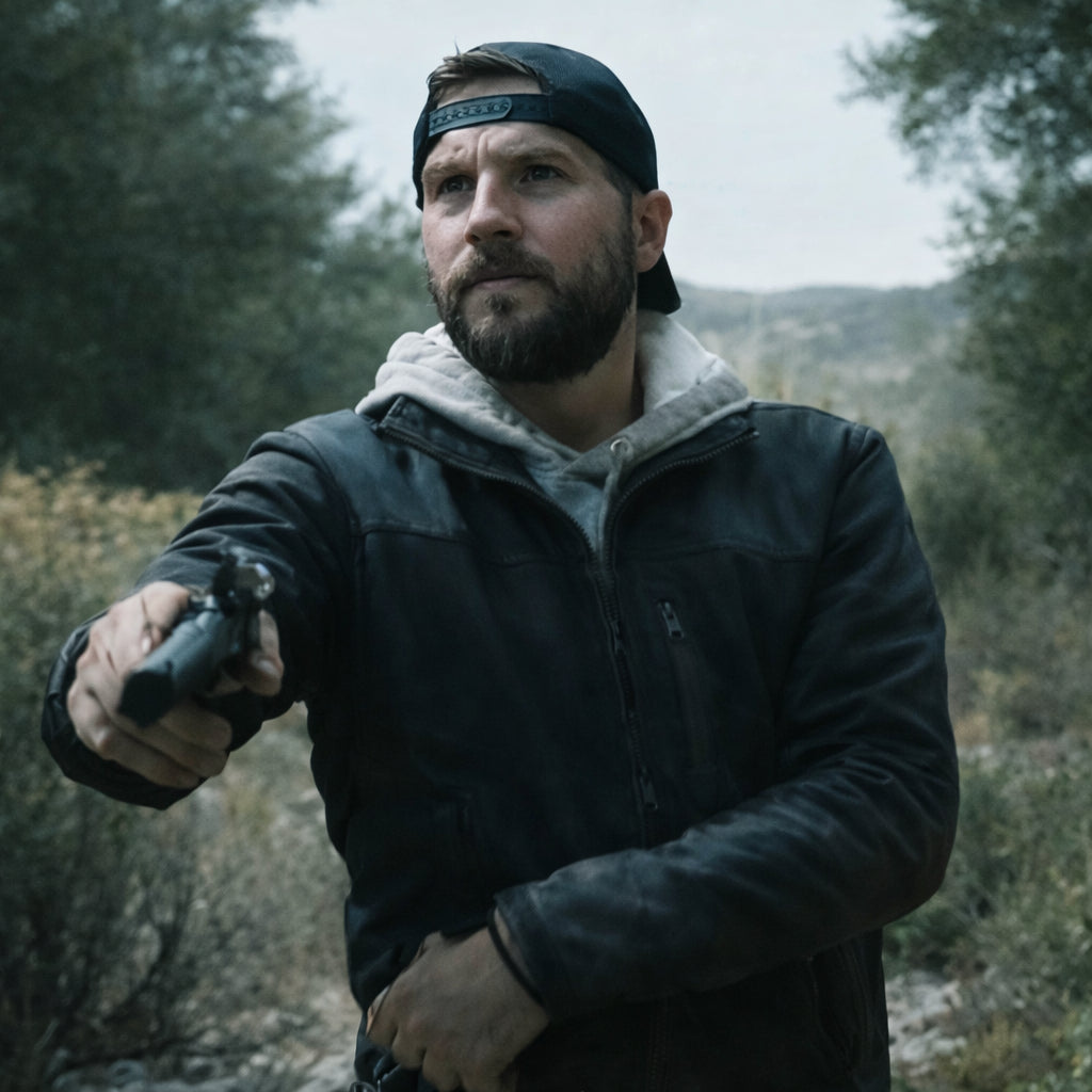 Logan Marshall-Green Marshals  Black Jacket