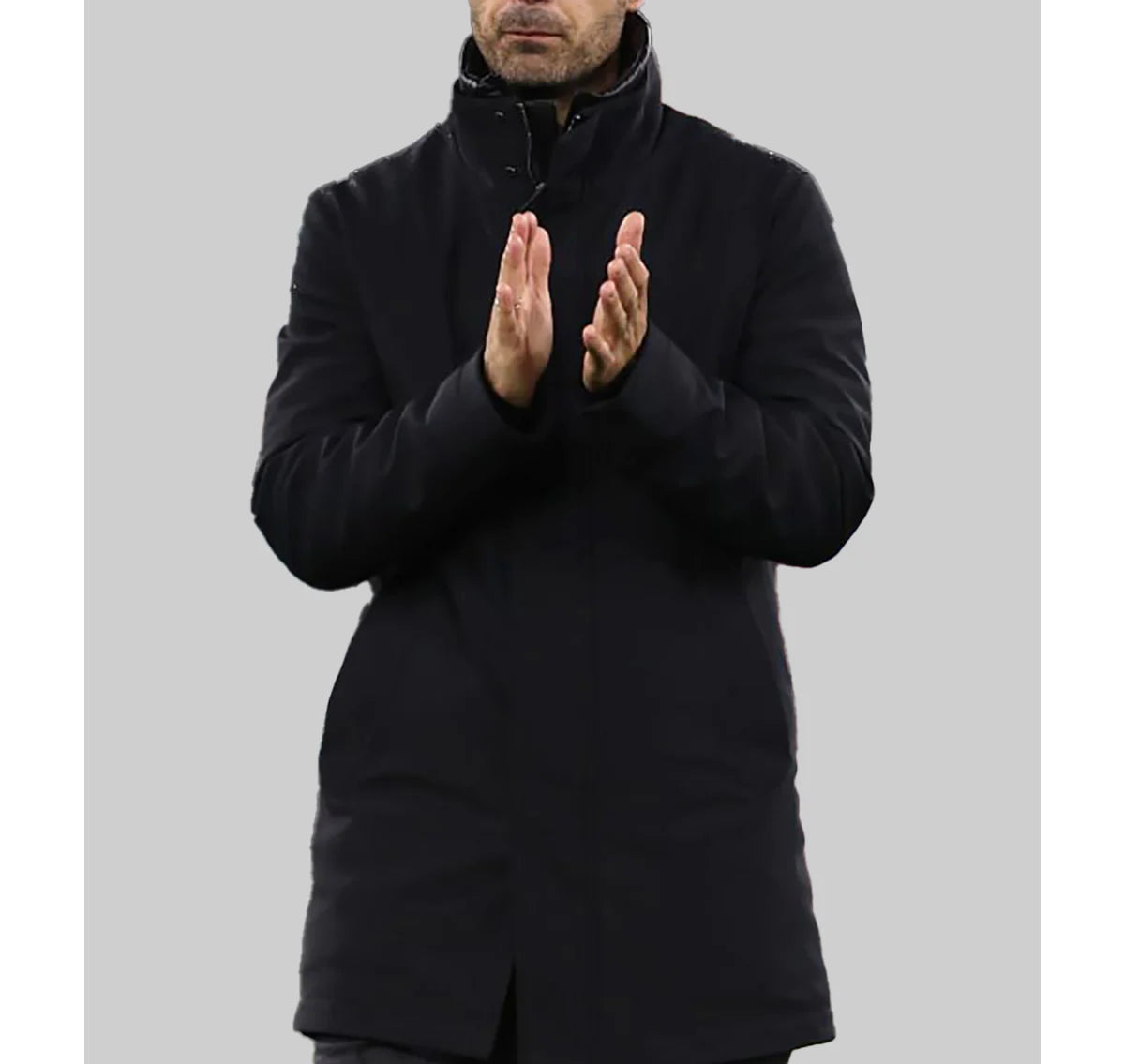 Londen_Stadium_Mikel_Arteta_Black_Jacket