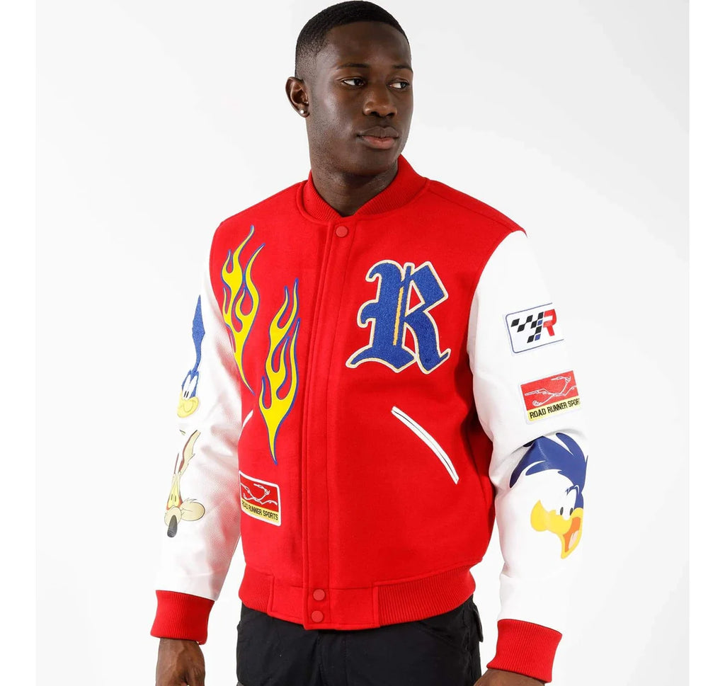 Looney_Tunes_Red_Varsity_Jacket