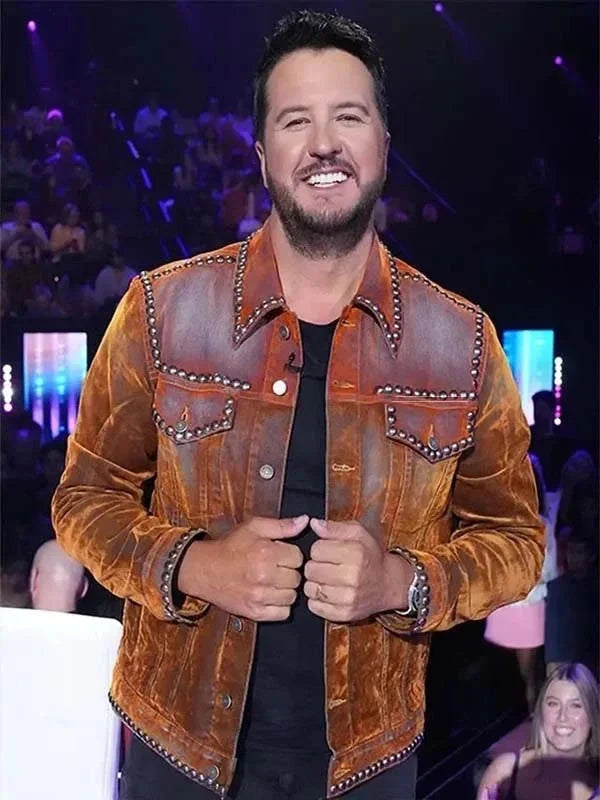 Luke Bryan American Brown Idol Jacket Zing Apparel