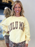 Lulu Mac Sweatshirt Cheetah Print