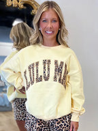 Lulu Mac Sweatshirt Yellow