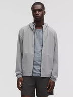 Grey Lululemon Pace Breaker Jacket