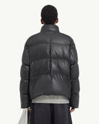 Maison-Margiela-Black-Puffer-Jacket-back-View