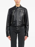 Maison Margiela 5 ZIP Leather Jacket Black