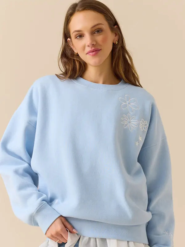 Make Heaven Crowded Sweatshirt Altar'd State Women