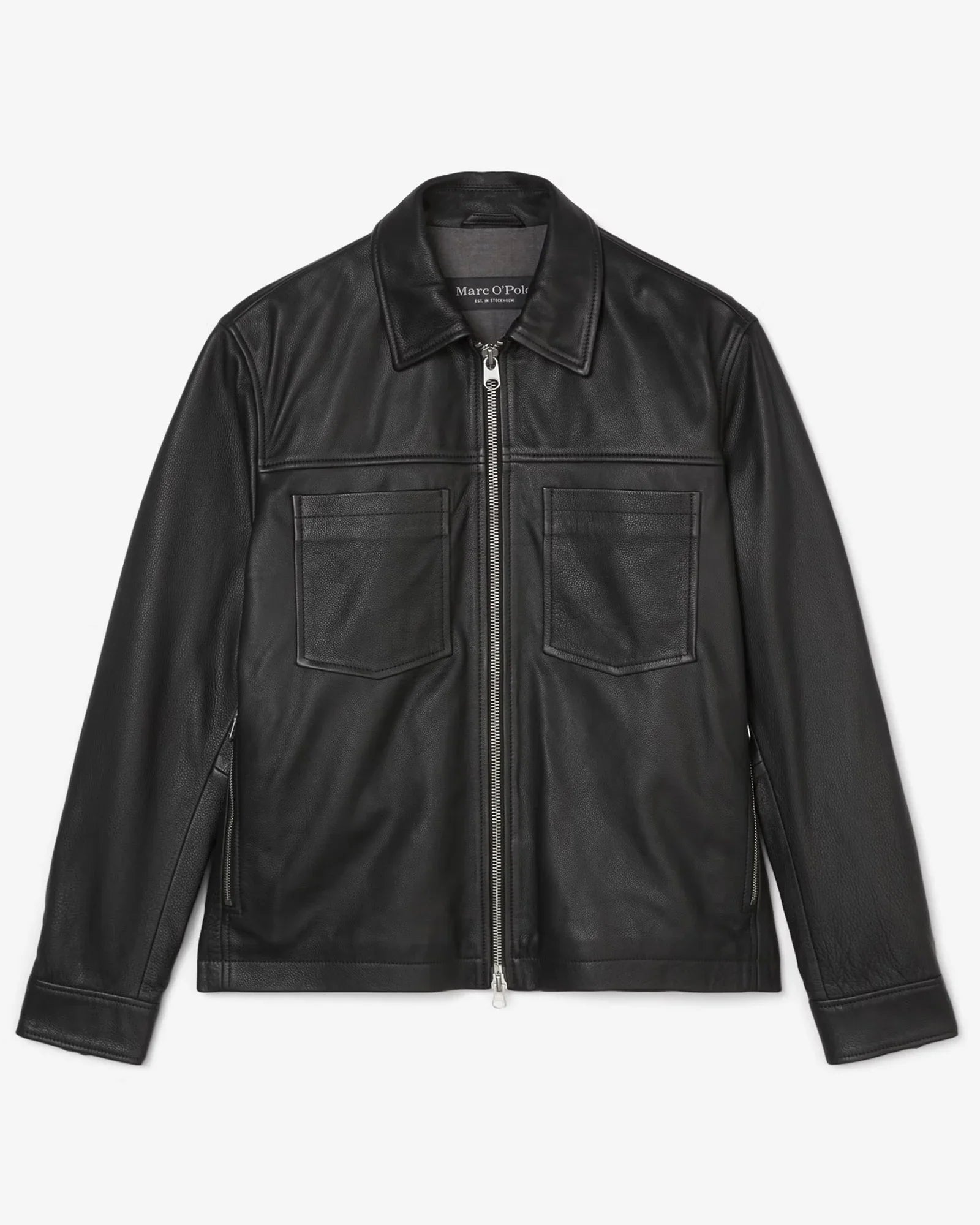 Marc-O-Polo-Leather-Black-Jacket