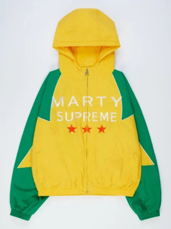 Marty-Supreme-Hailey-Bieber-Yellow-Green-Jacket